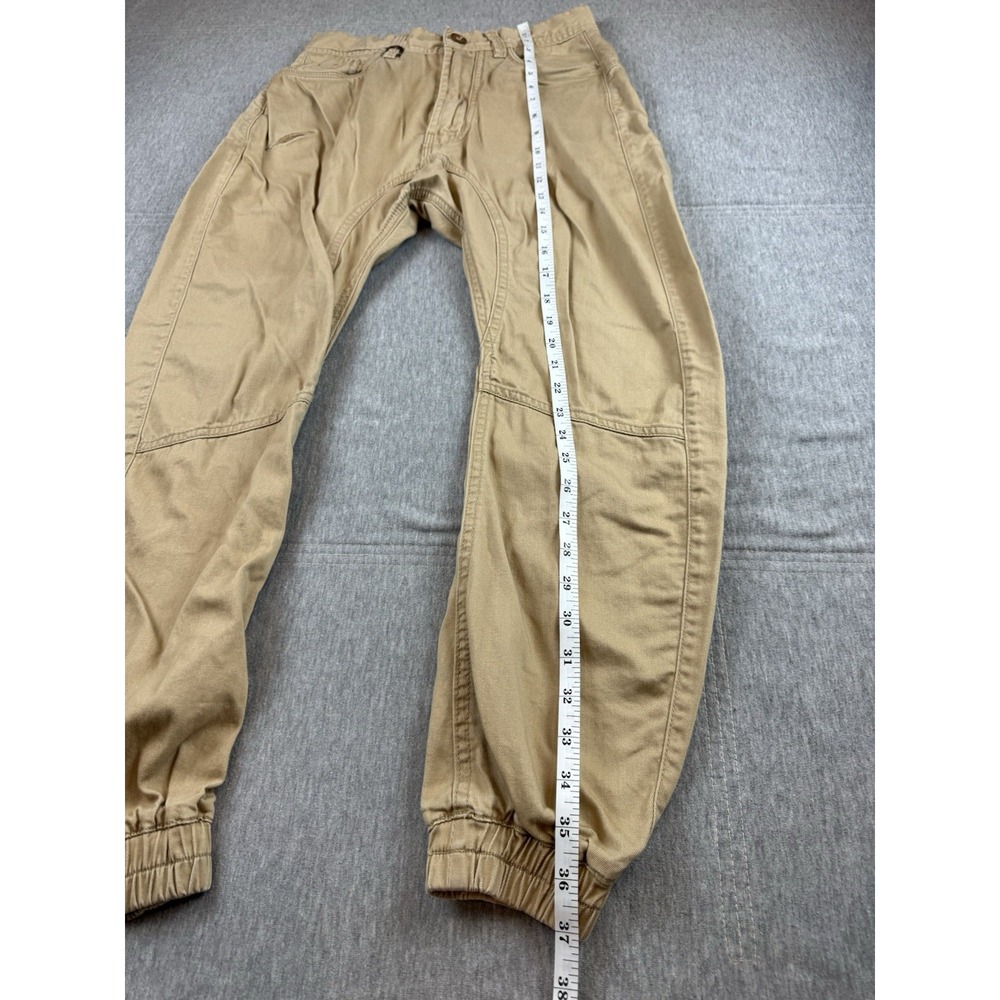Publish Jogger Pants Men 28x24 Beige Tan Stretch Today For Tomorrow Cotton Blend View 6